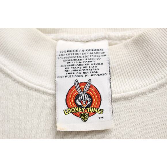 Vintage Warner Brothers Looney Tunes Been There Done That Next Sweatshirt XL - Picture 3 of 6
